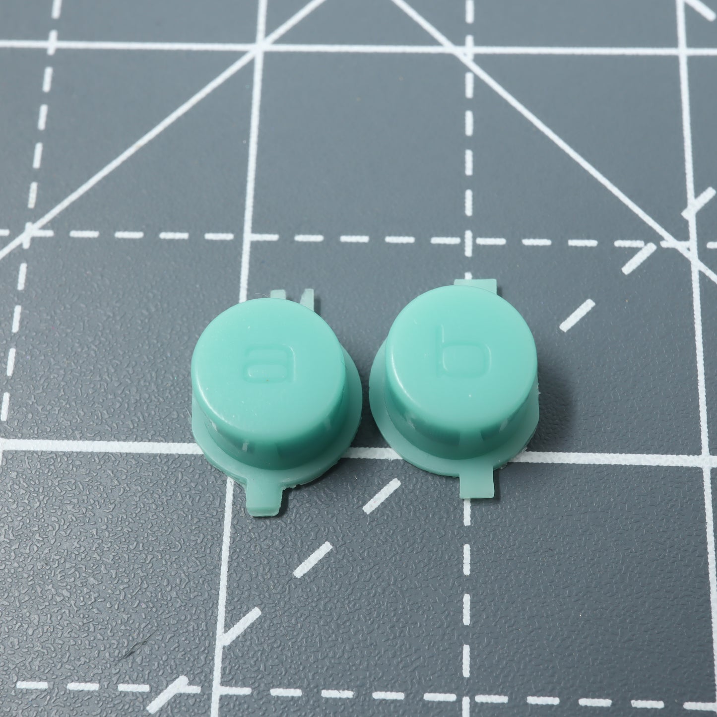 Game Boy Micro - Custom Buttons - Mint Green