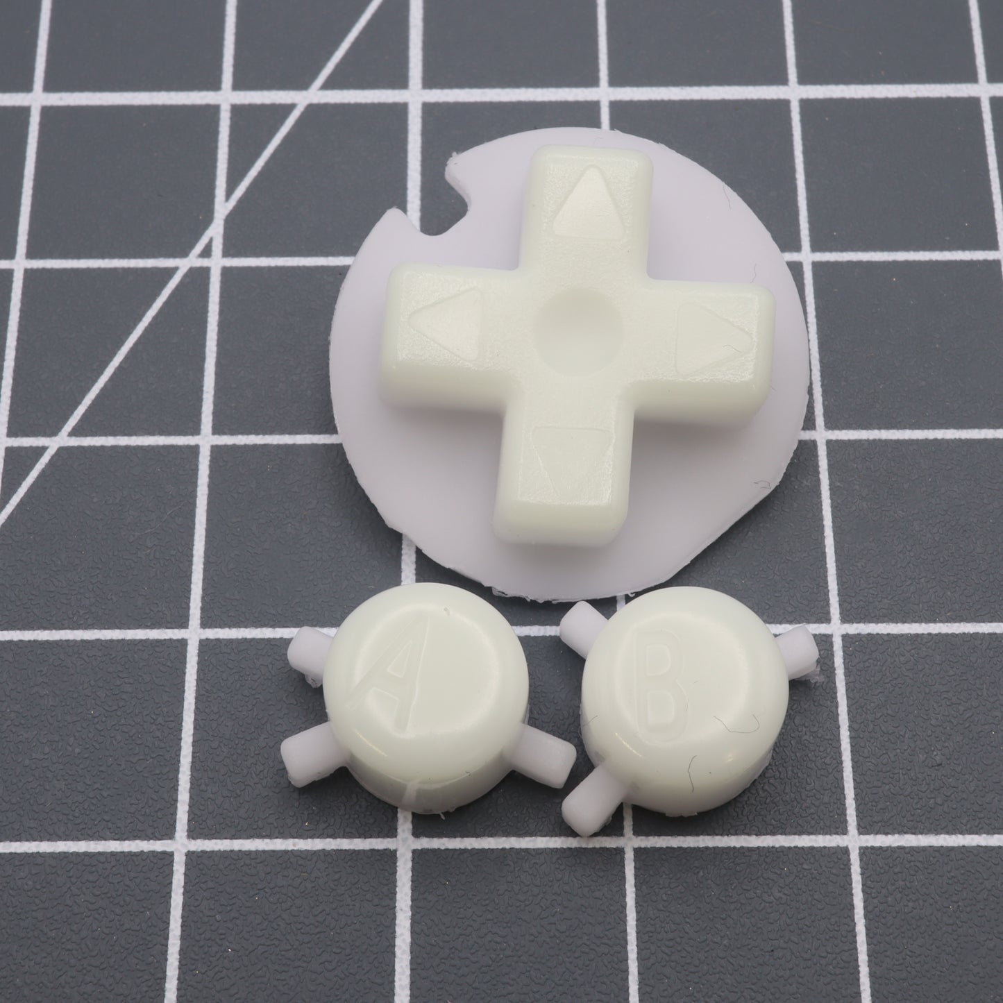 Game Boy Color - Custom Button - GITD Green