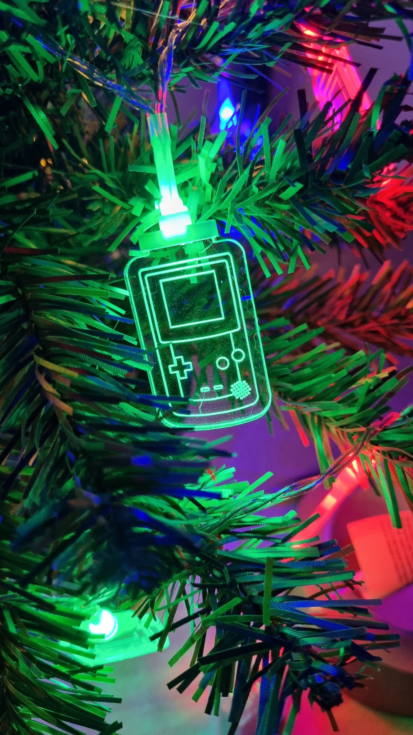 Game Boy Christmas Lights