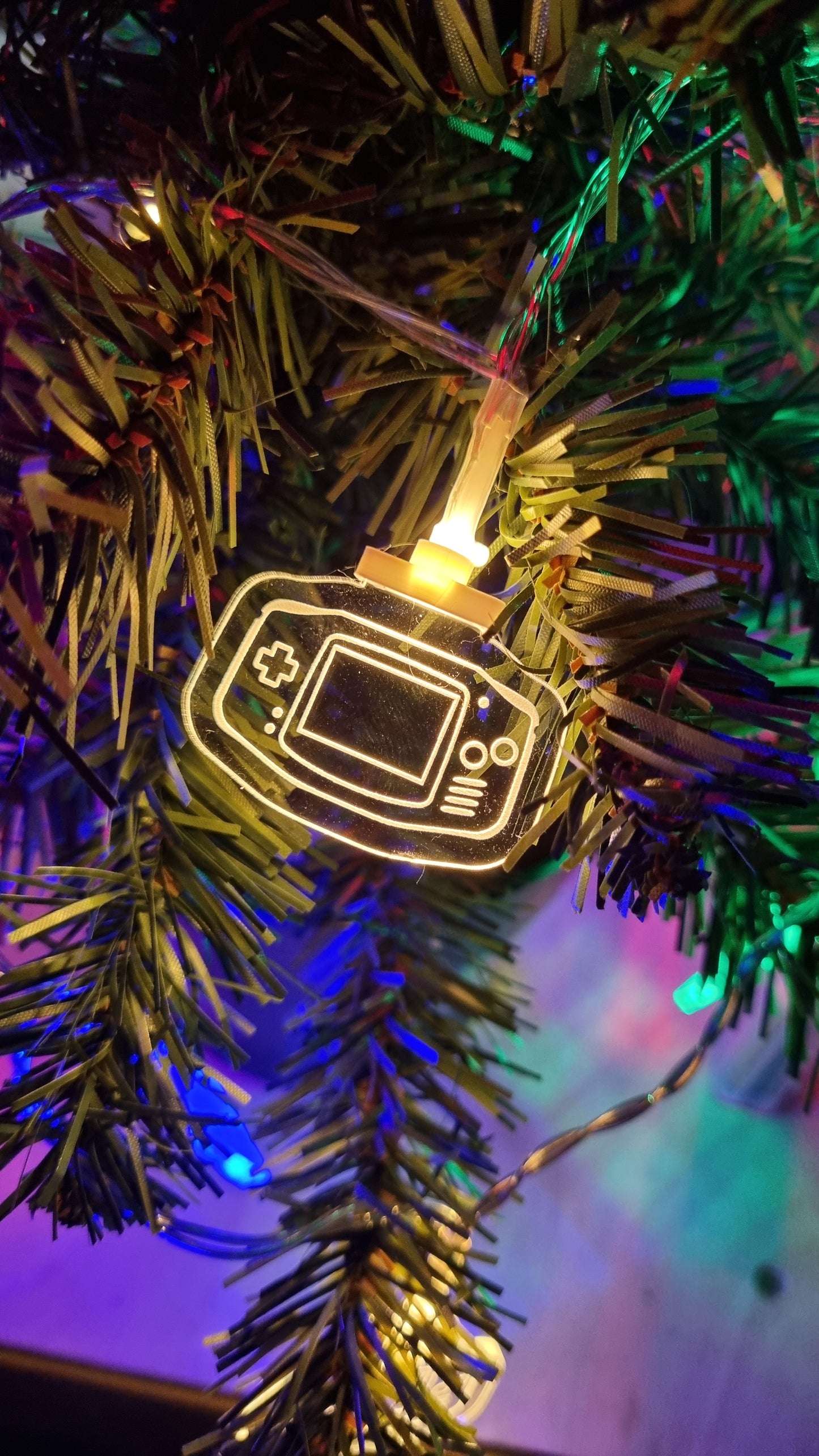 Game Boy Christmas Lights