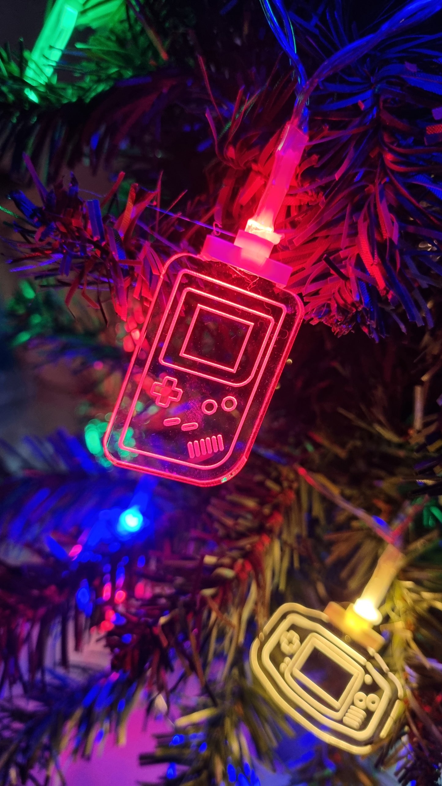 Game Boy Christmas Lights