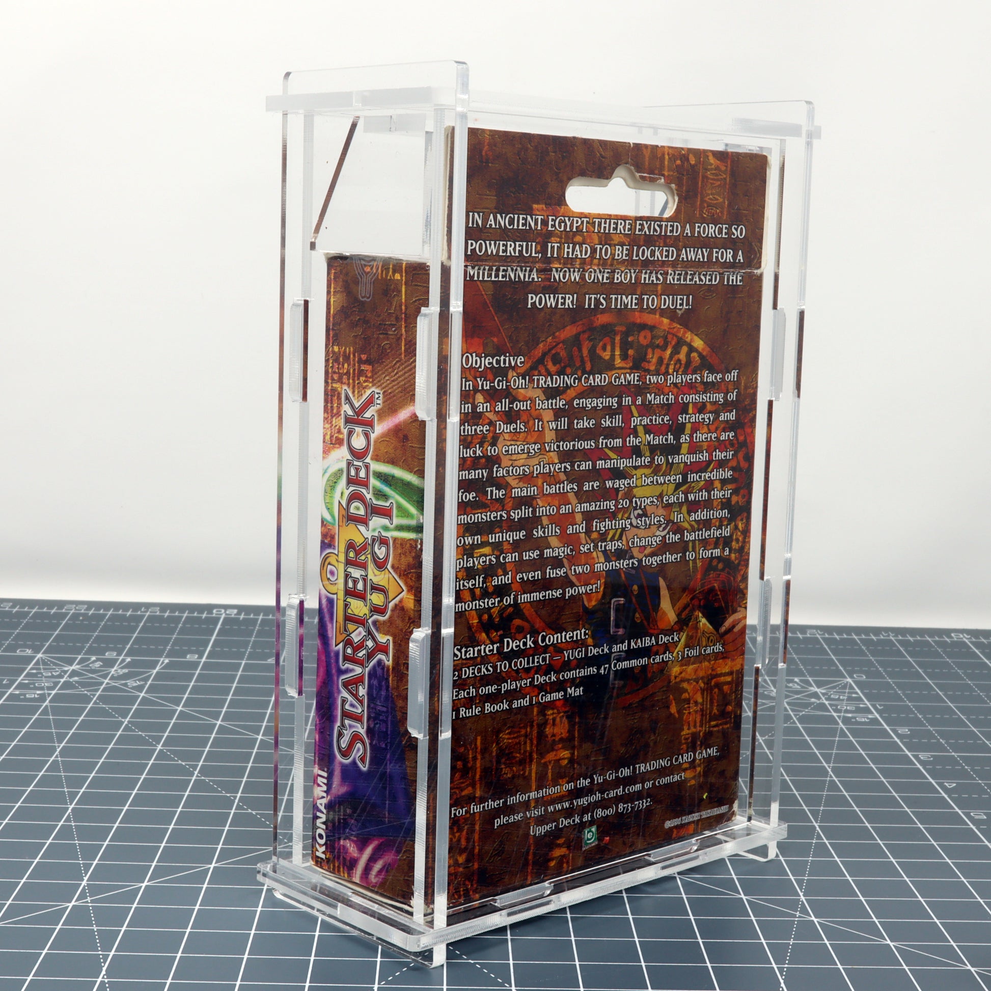 Yu Gi Oh TCG Starter Deck Acrylic Display Case Labfifteenco Yu Gi Oh TCG Starter Deck Acrylic Display Case Labfifteenco