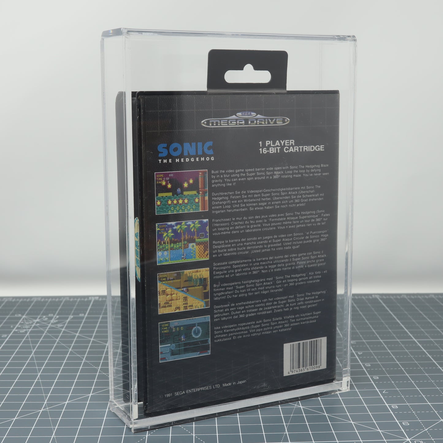 Sega Mega Drive - Boxed Game - Display Capsule