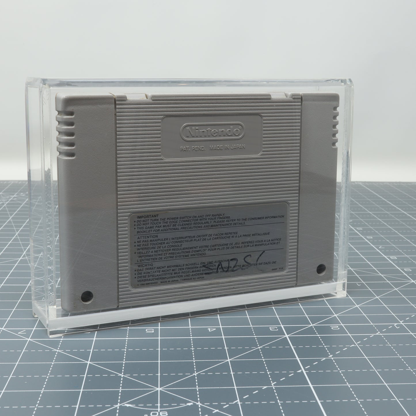 Super Nintendo SNES Loose Cart - Display Capsule