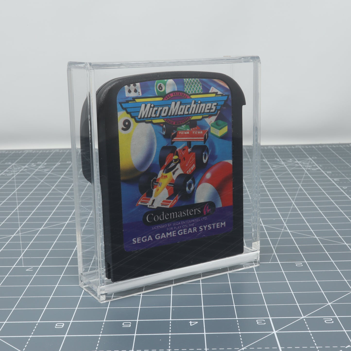 Sega Game Gear Loose Codemaster Cart - Display Capsule