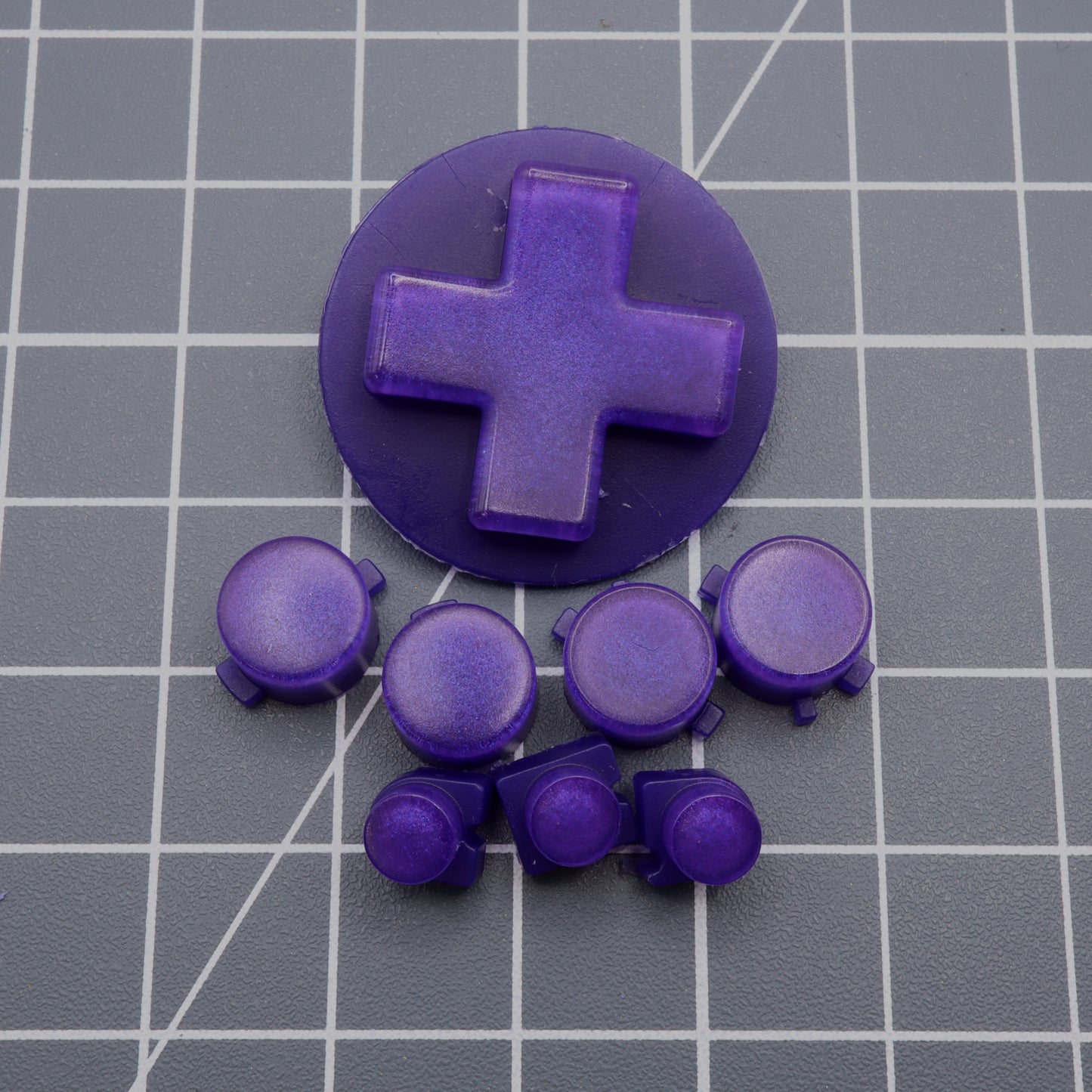 Analogue Pocket - Custom Button - Grape Candy
