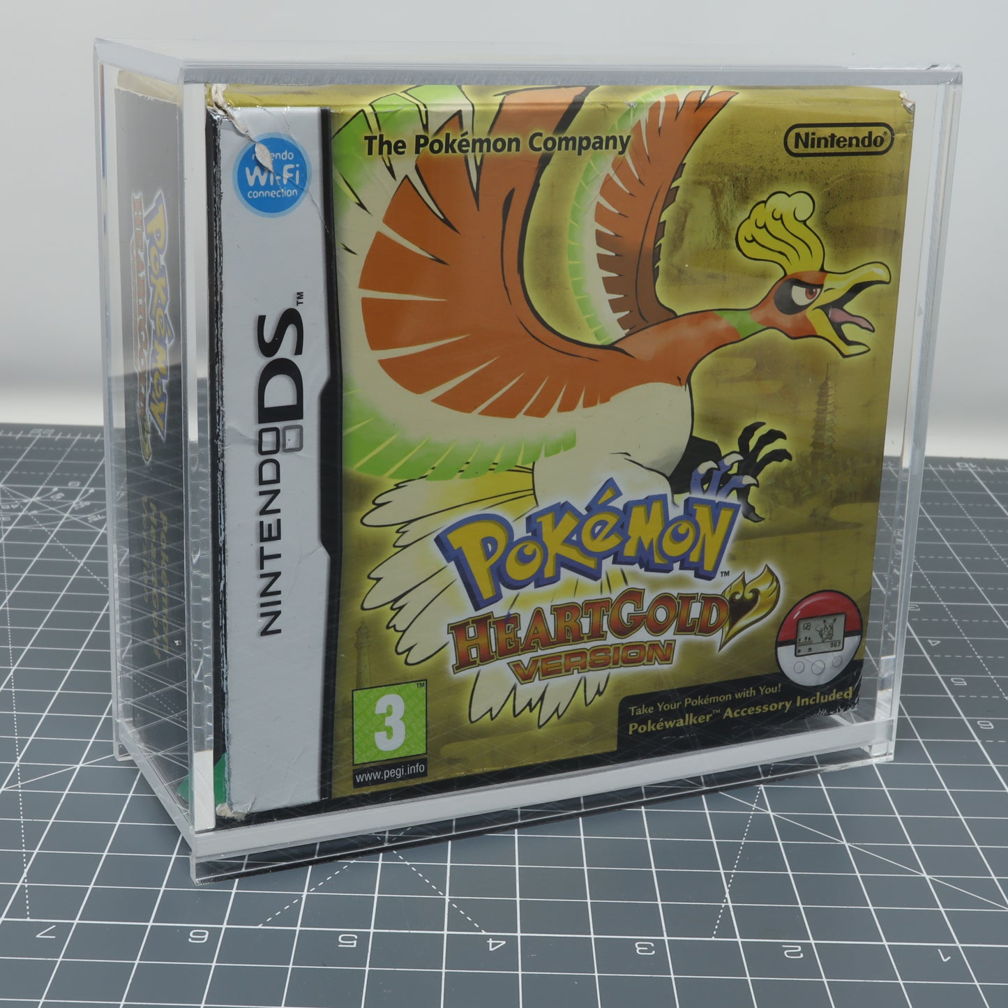Nintendo DS Pokemon Heart Gold - Boxed Game - Display Capsule