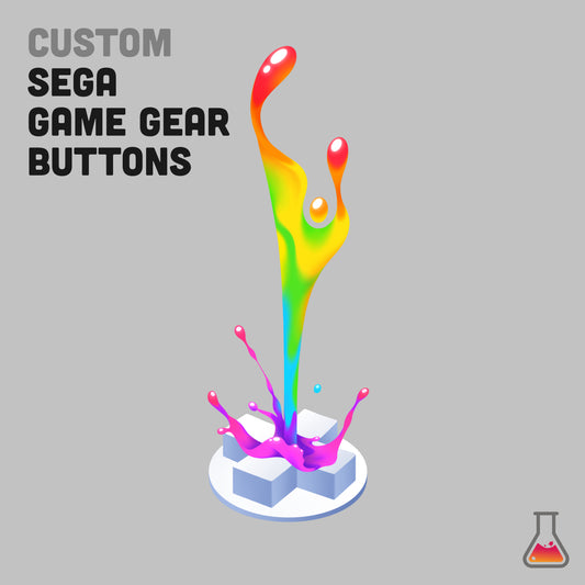 Sega Game Gear - Your Custom Buttons Design