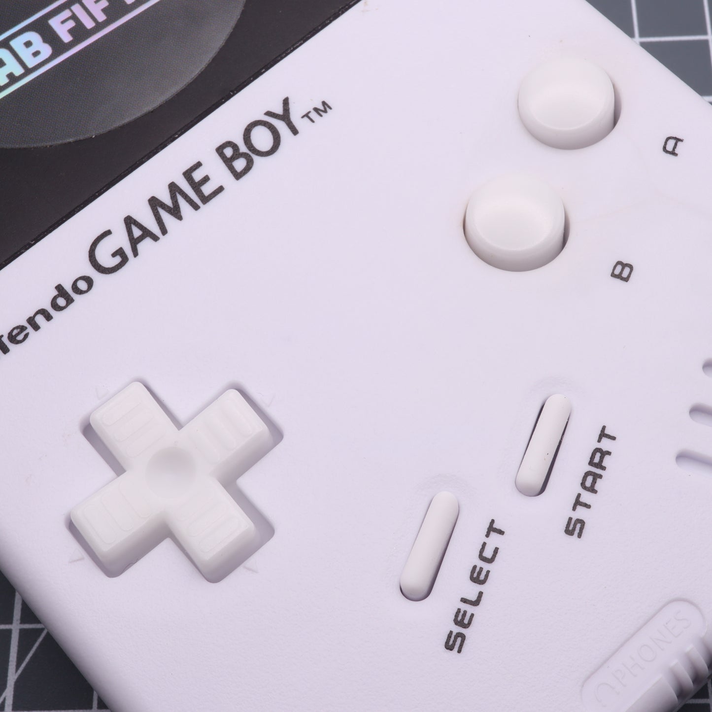 Game Boy DMG - Custom Button - GITD - Blue