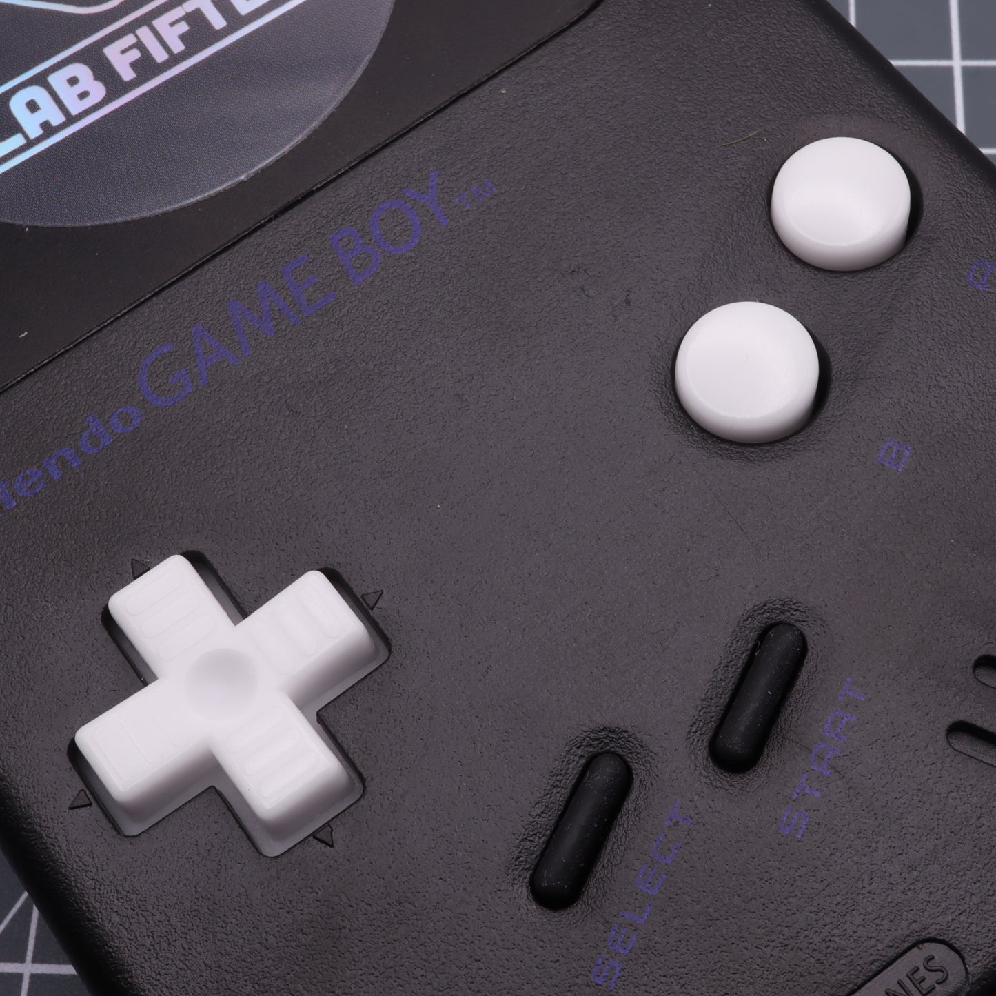 Game Boy DMG - Custom Button - GITD - Blue