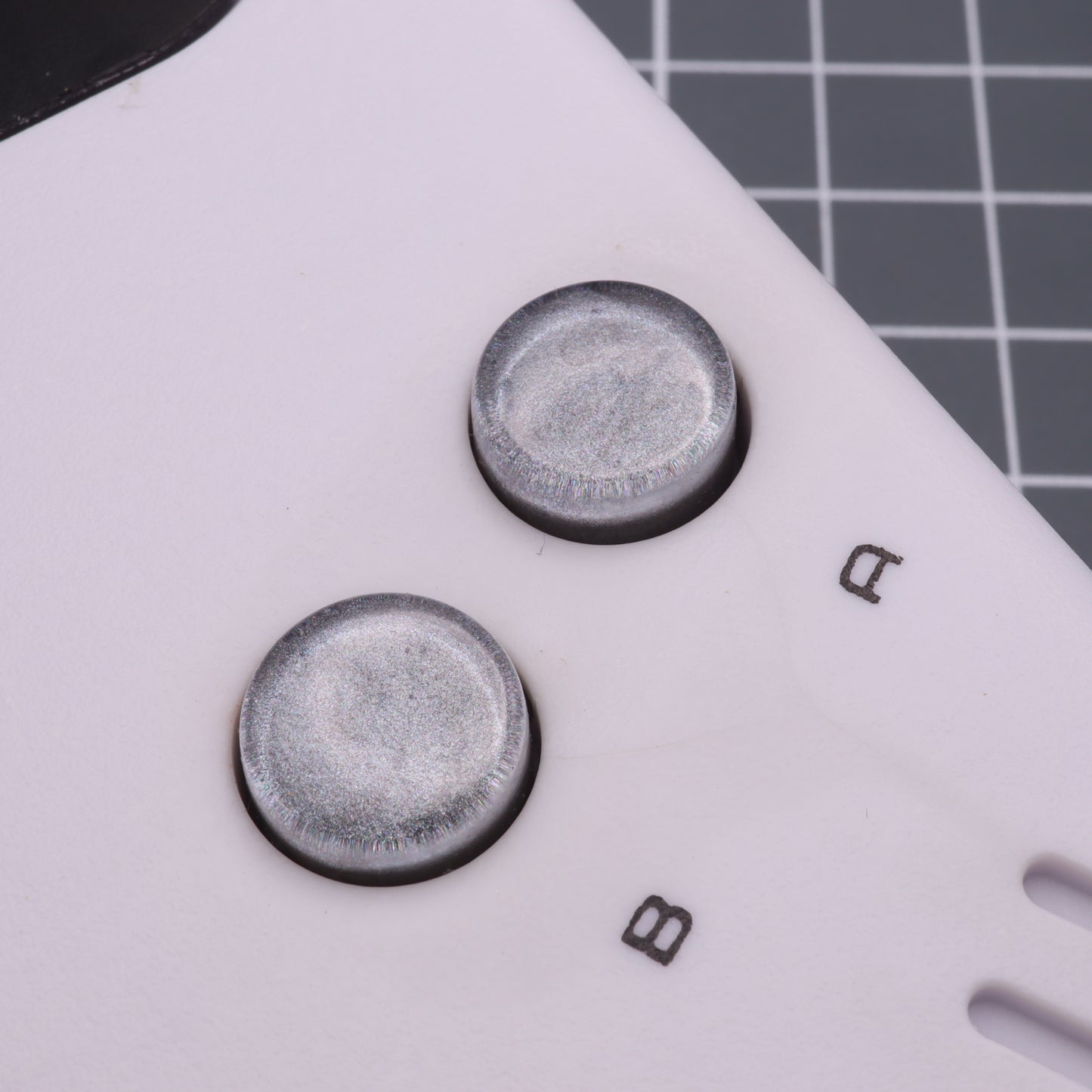 Game Boy DMG - Custom Button - Metallic Silver