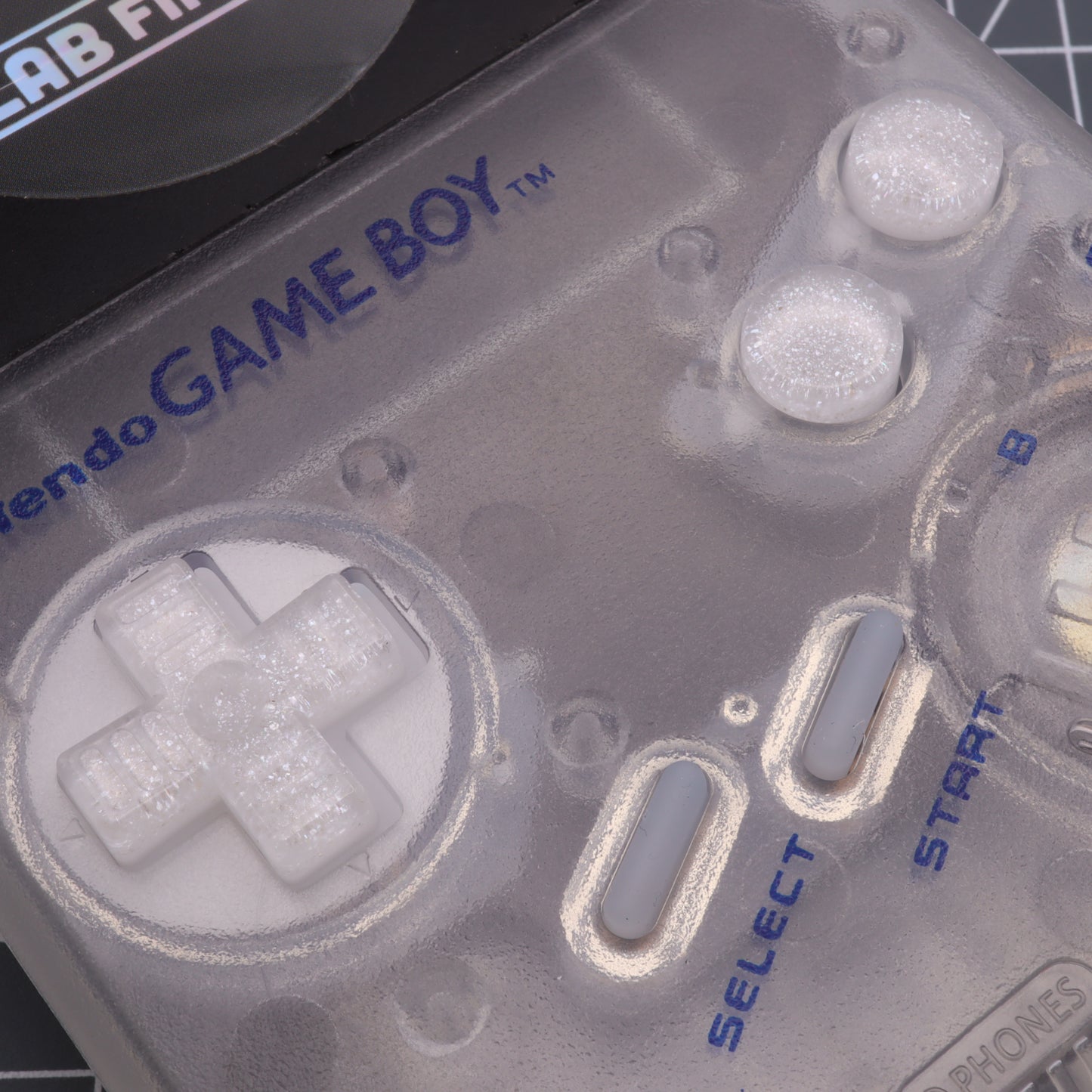 Game Boy DMG - Custom Button - Pearl White