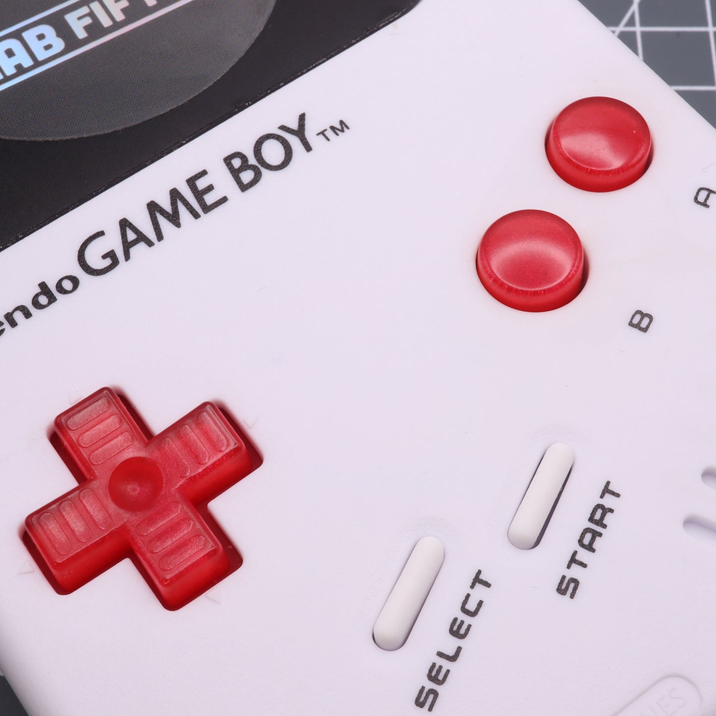 Game Boy DMG - Custom Button - Strawberry Candy