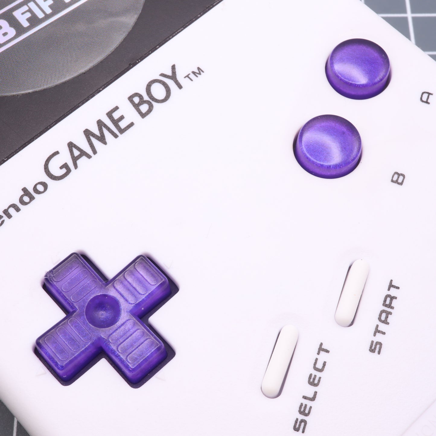 Game Boy DMG - Custom Button - Grape Candy