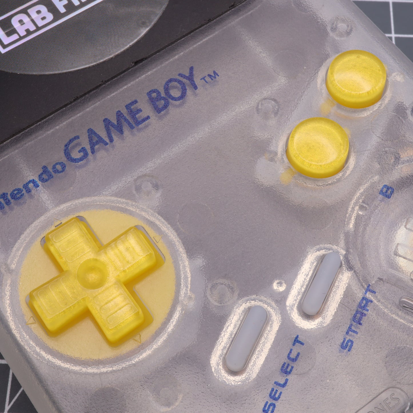 Game Boy DMG - Custom Button - Lemon Candy