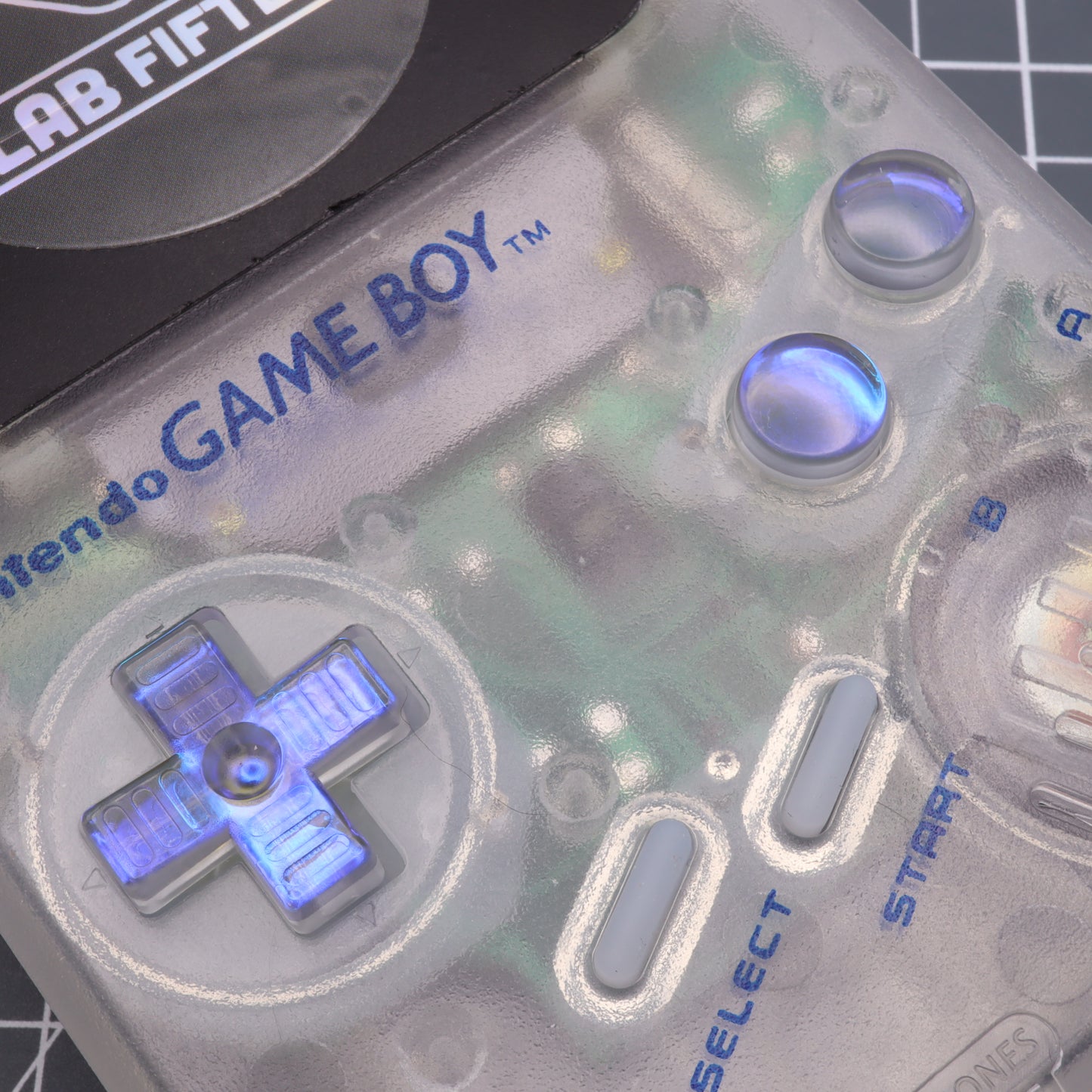 Game Boy DMG - Custom Button - Midnight Opal