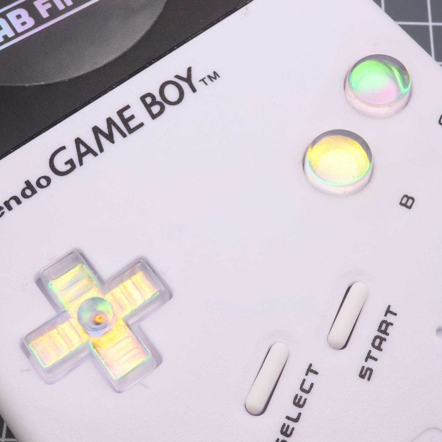 Game Boy DMG - Custom Button - Sunset Opal