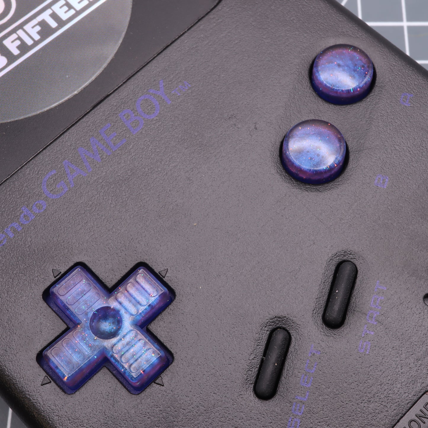 Game Boy DMG - Custom Button - Cosmic Blue