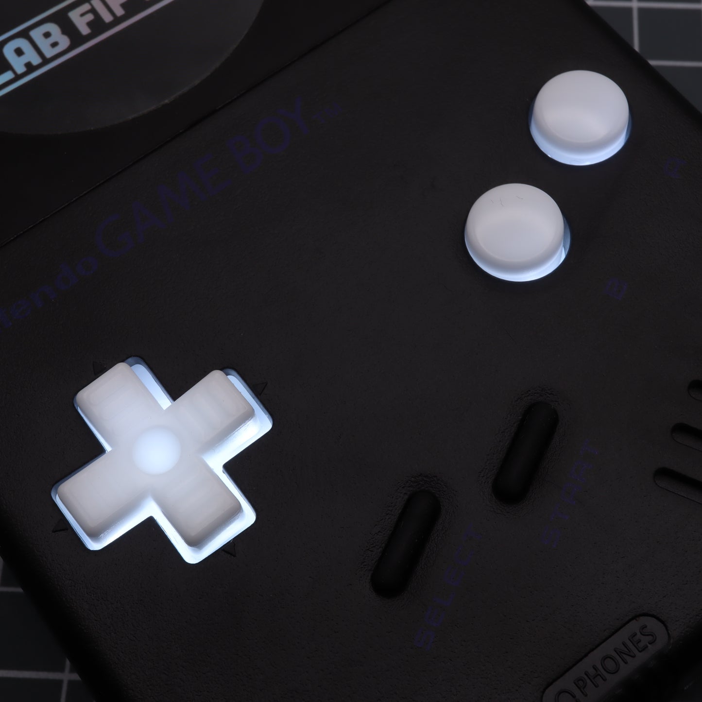 Game Boy DMG - Custom Button - Pudding Cap