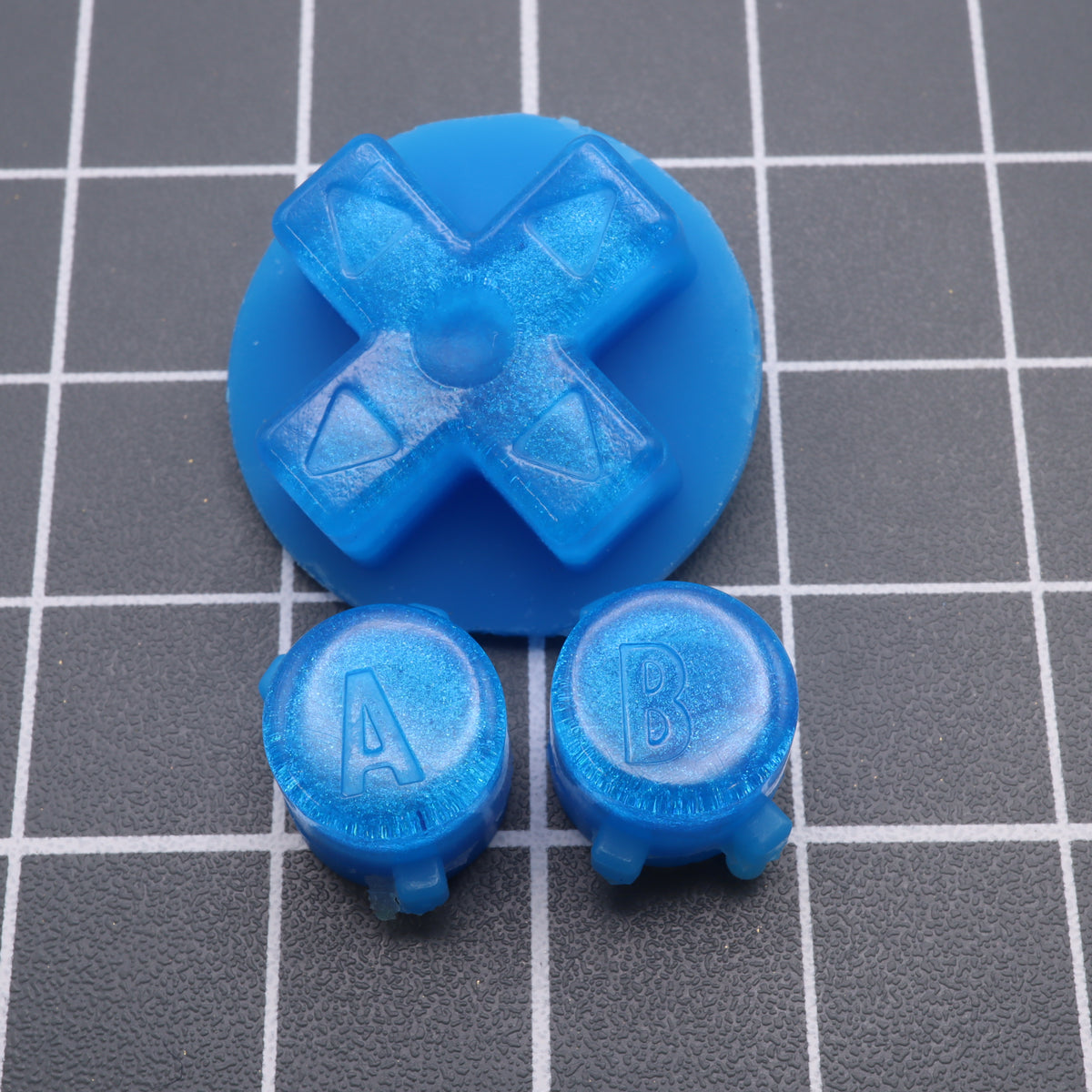 Game Boy Advance - Custom Button - Blue Berry Candy – Labfifteenco