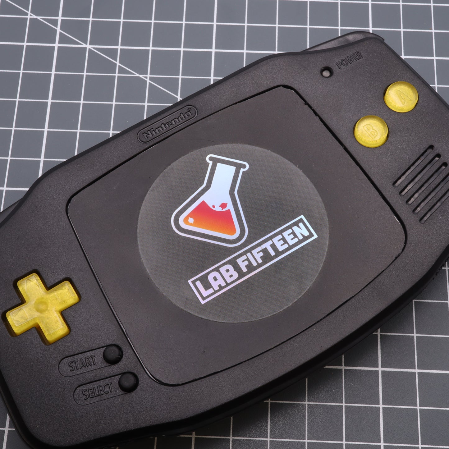 Game Boy Advance - Custom Buttons - Lemon Candy
