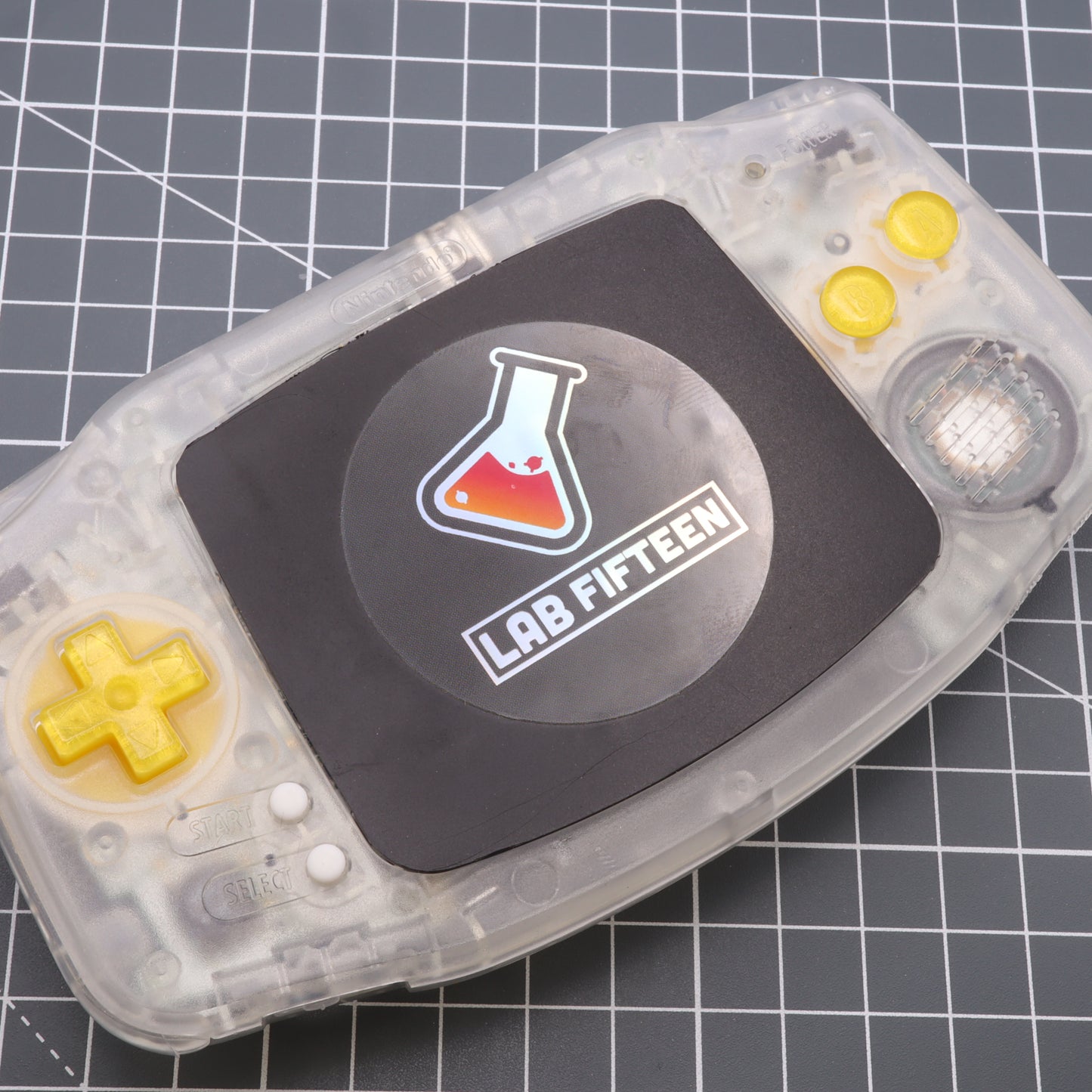Game Boy Advance - Custom Buttons - Lemon Candy