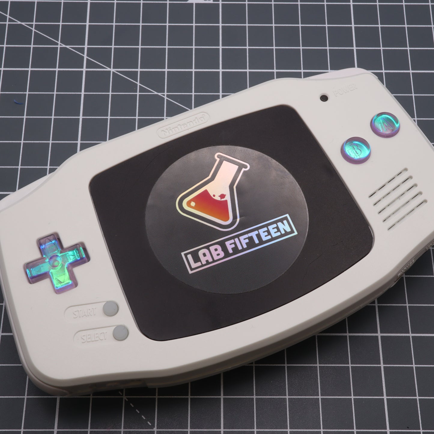 Game Boy Advance - Custom Buttons - Cool Opal