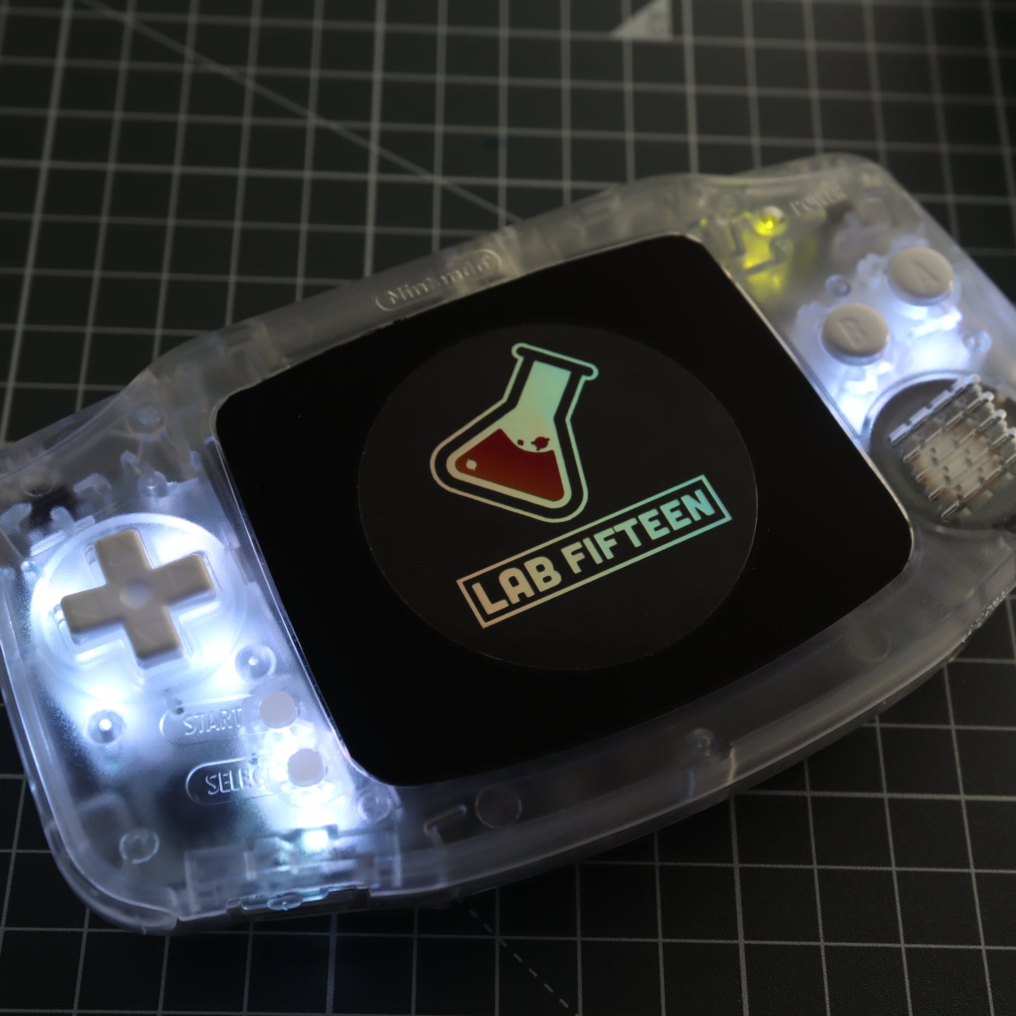 Game Boy Advance - Custom Buttons - Pudding Caps