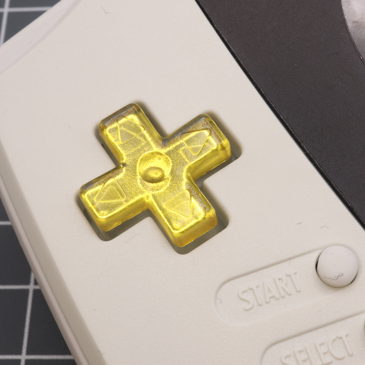 Visual Gameboy Buttons Game Boy Advance - Custom Buttons - Chrome Gold – Labfifteenco