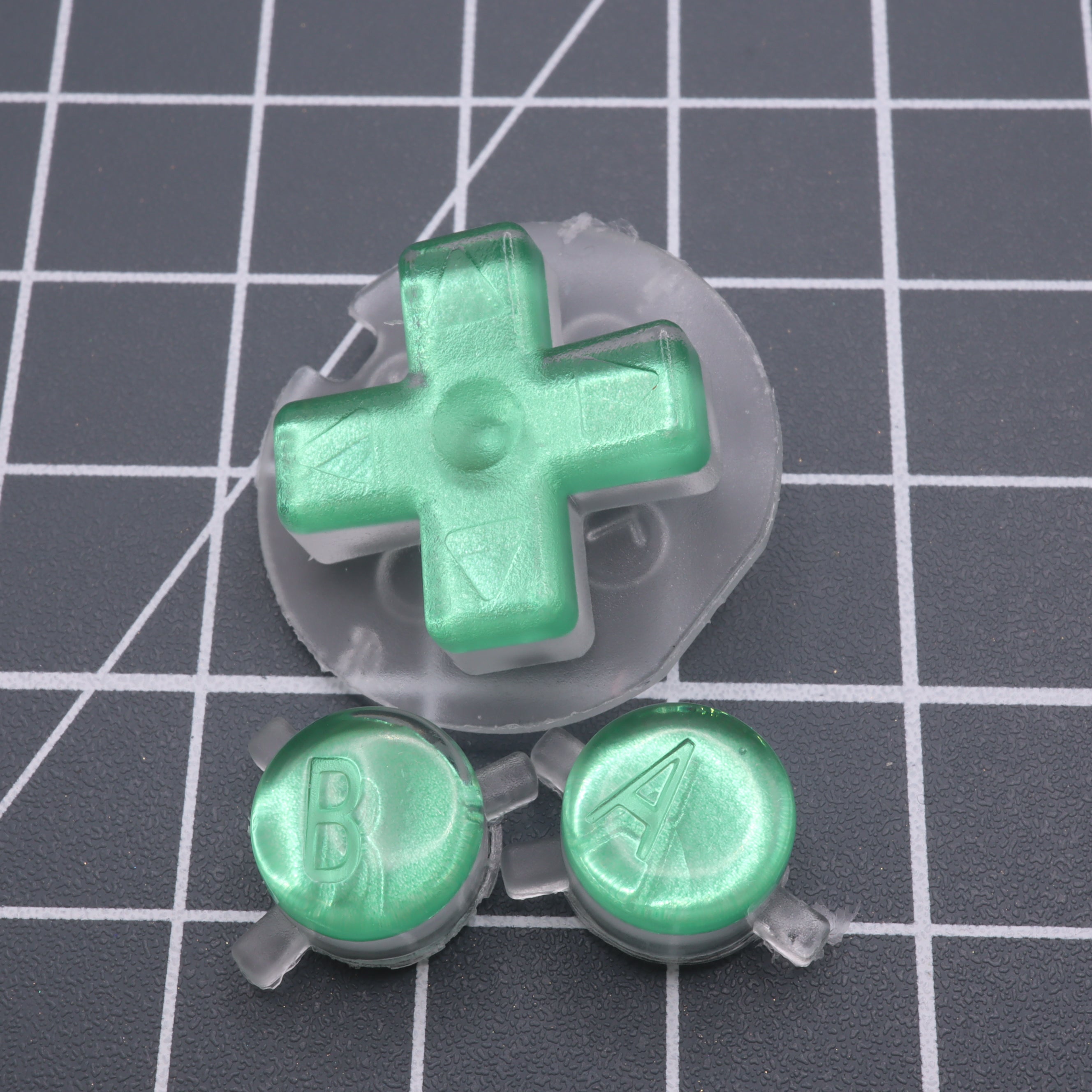 Game Boy Color - Custom Button - Chrome Green – Labfifteenco