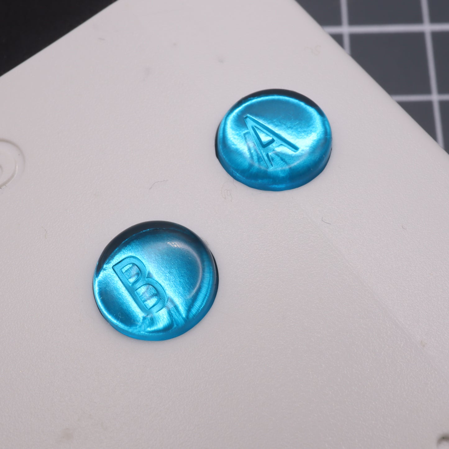 Game Boy Color - Custom Button - Chrome Blue