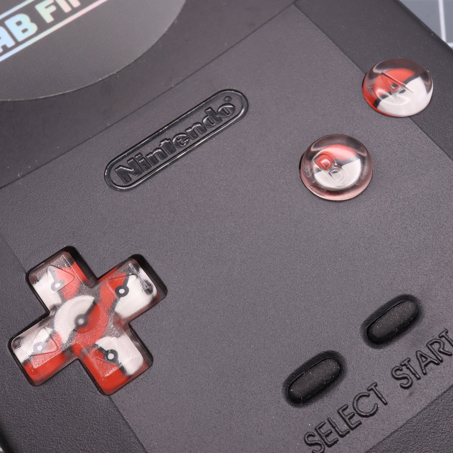 Game Boy Color - Custom Button - Pokeball