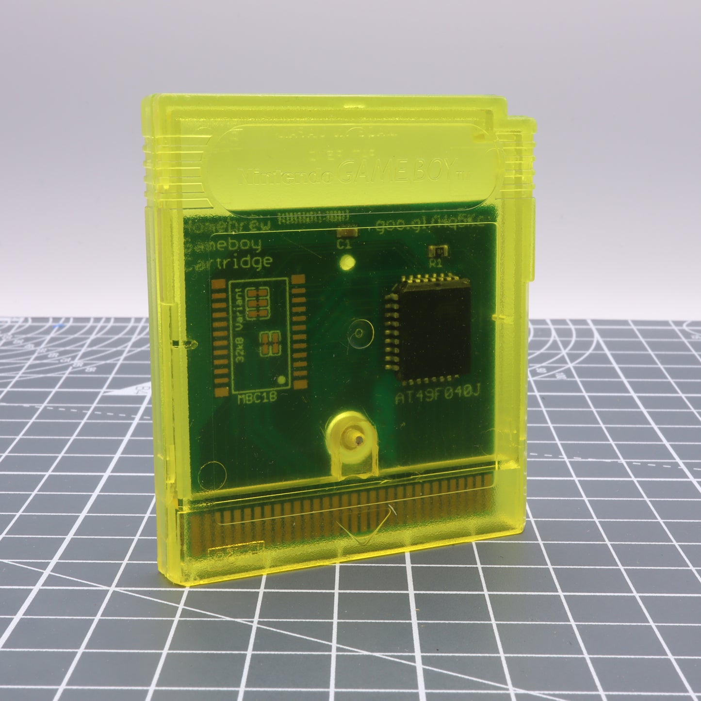Game Boy - Resin Cart - Transparent Yellow