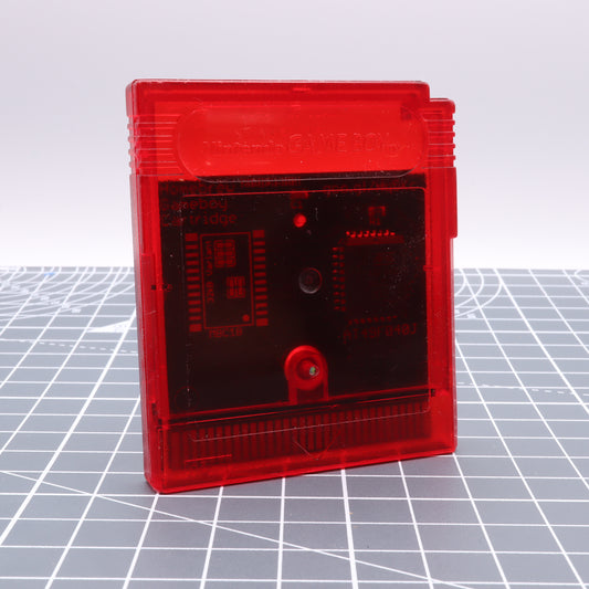 Game Boy - Resin Cart - Transparent Red