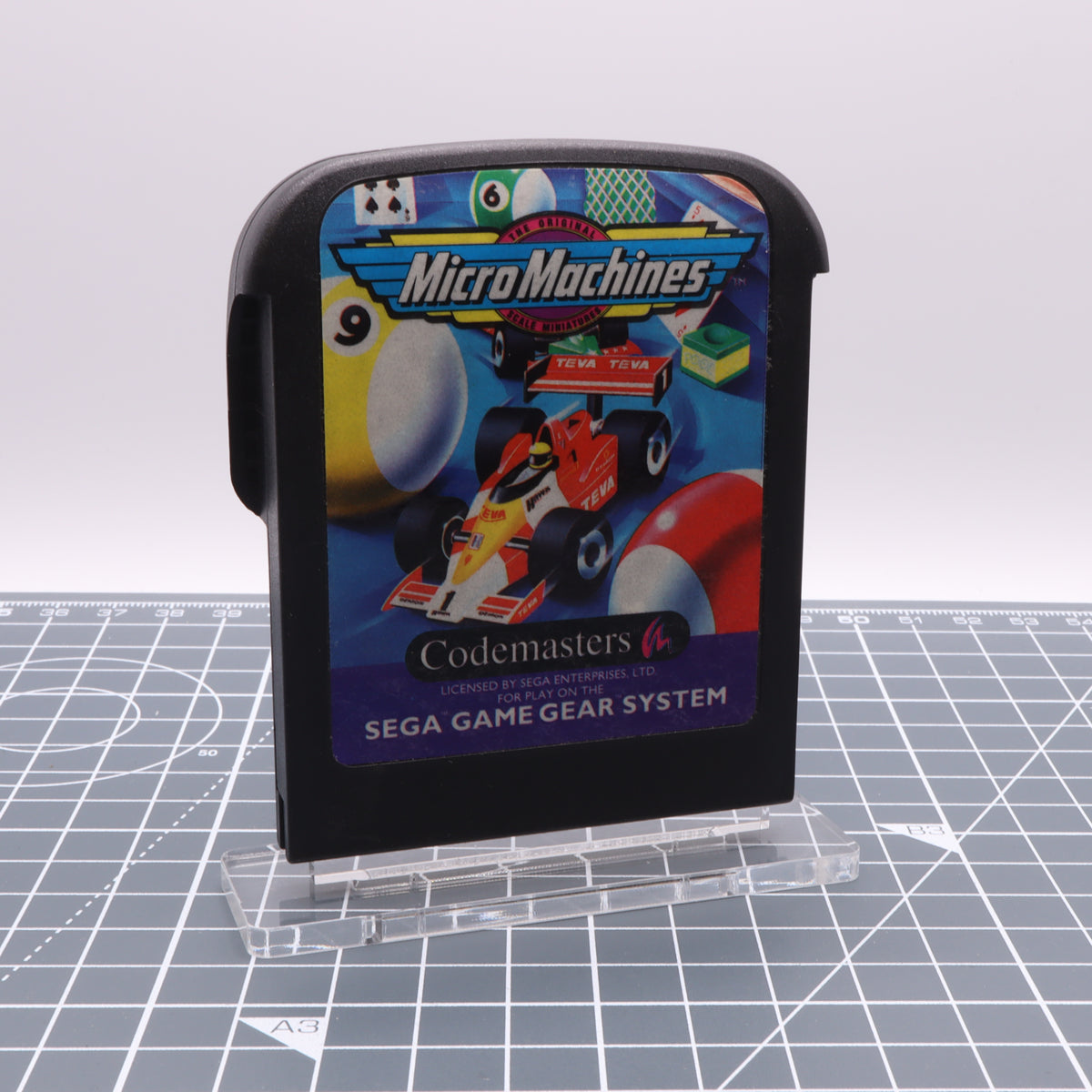 Codemasters Game Gear Codemasters Cart Acrylic Stand – Labfifteenco