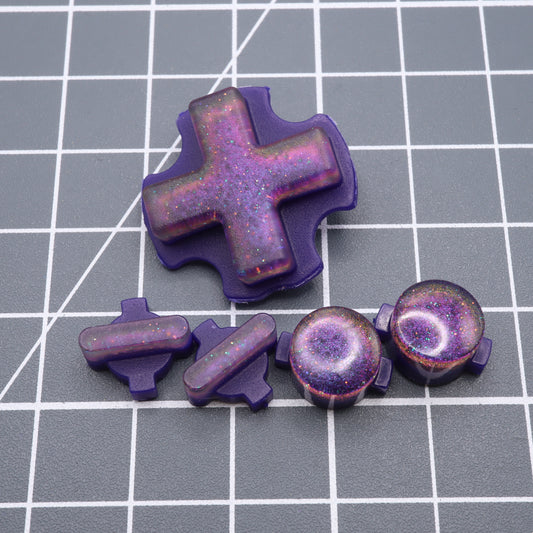 Modretro Chromatic - Custom Button - Cosmic Purple