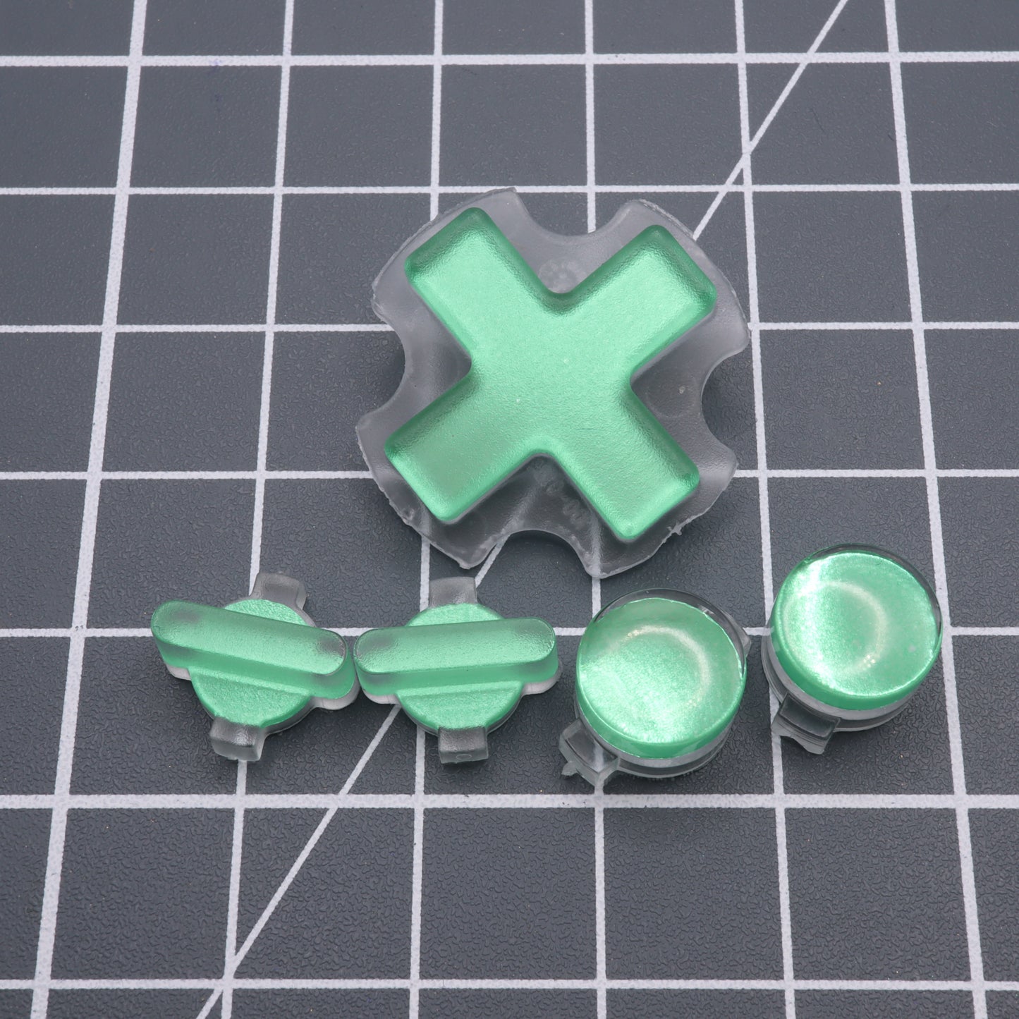 Modretro Chromatic - Custom Button - Chrome Green