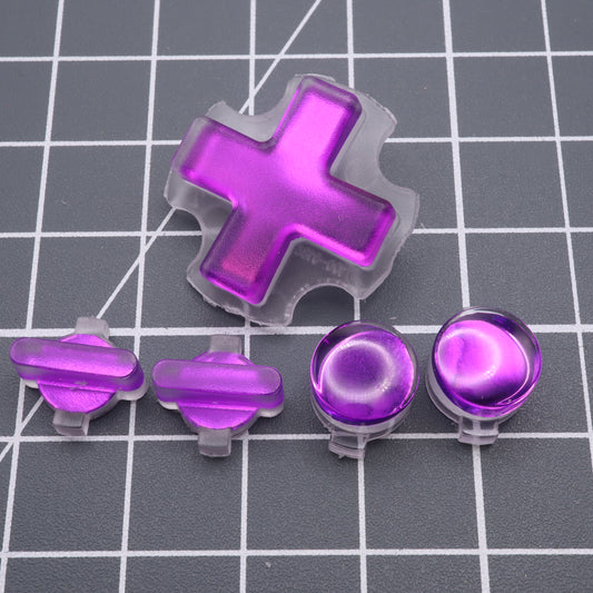 Modretro Chromatic - Custom Button - Chrome Purple