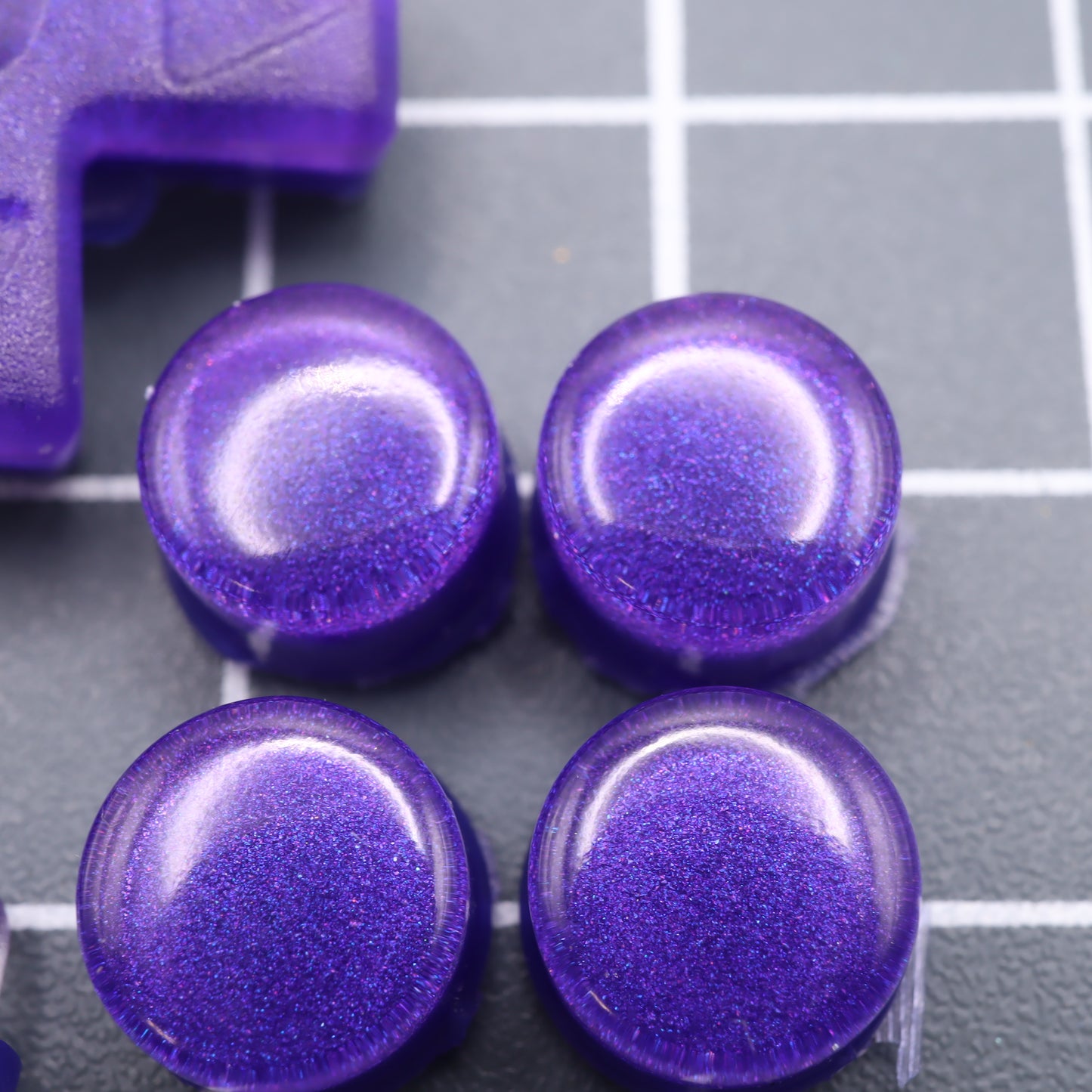 Miyoo Mini Plus - Custom Buttons - Grape Candy