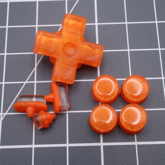 Miyoo Mini Plus - Custom Buttons - Orange Candy