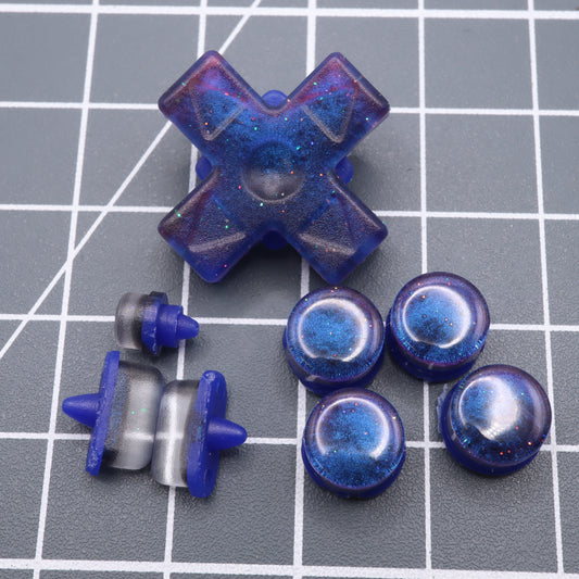 Miyoo Mini Plus - Custom Buttons - Cosmic Blue