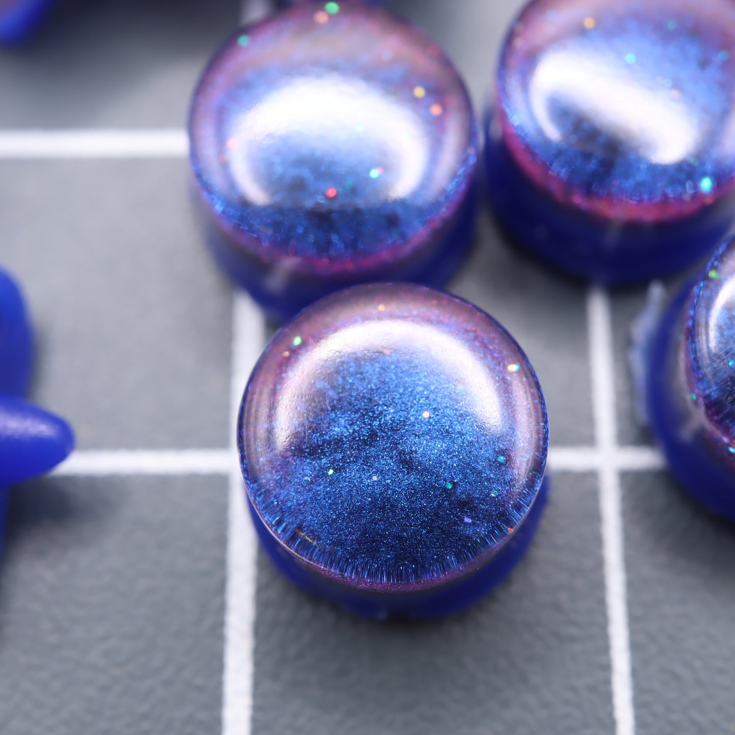 Miyoo Mini Plus - Custom Buttons - Cosmic Blue