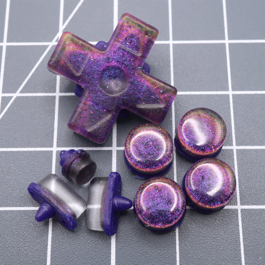 Miyoo Mini Plus - Custom Buttons - Cosmic Purple