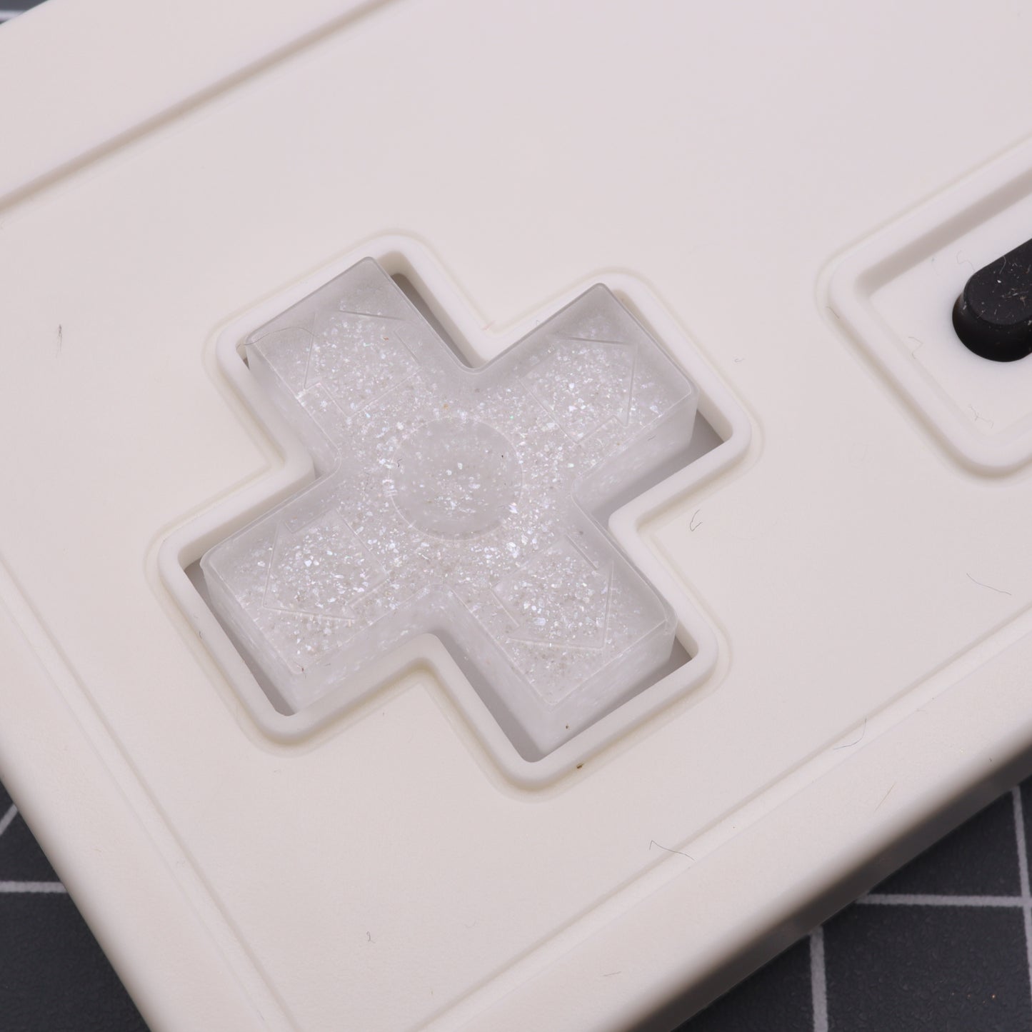 Nintendo NES - Custom Button - Pearl White
