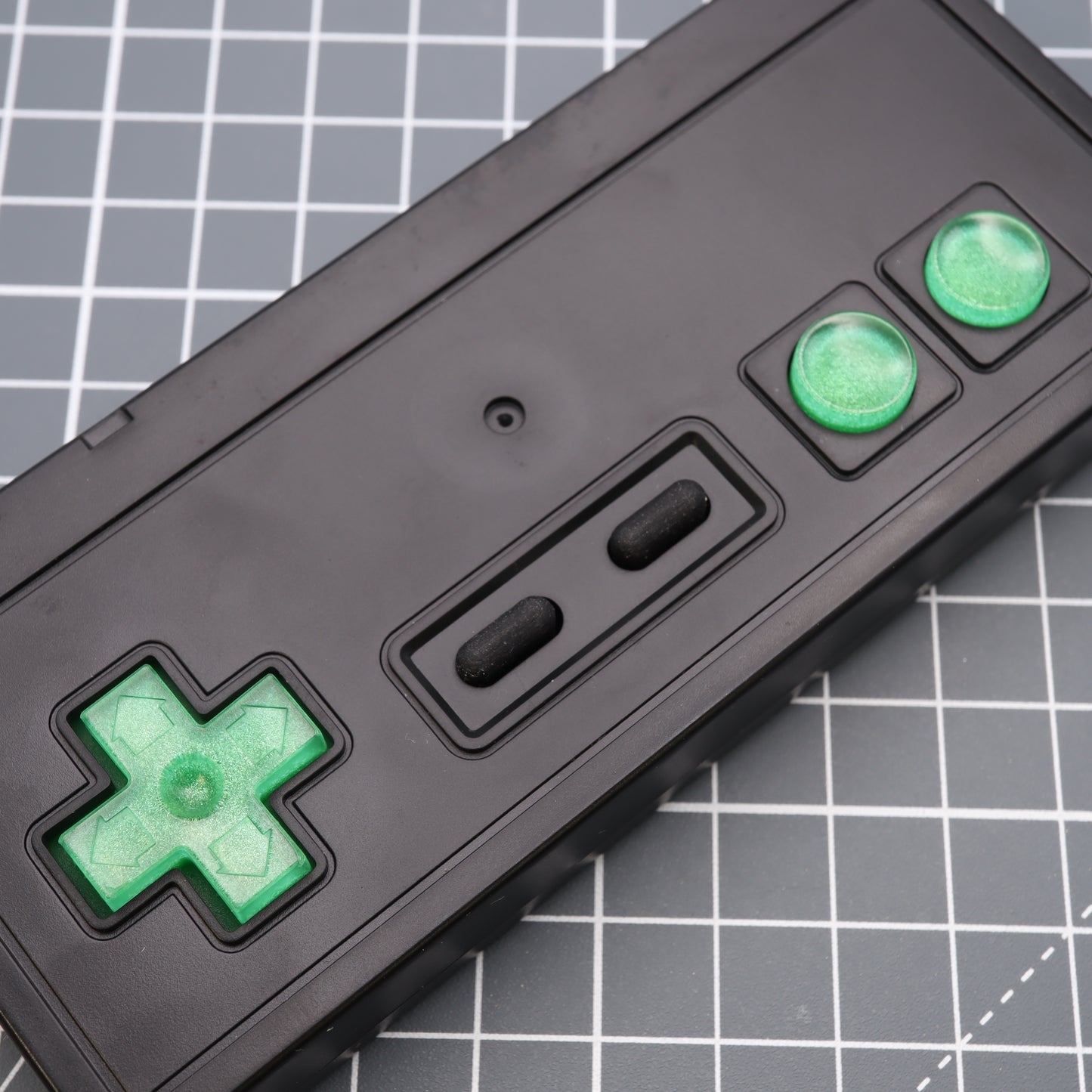 Nintendo NES - Custom Button - Lime Candy