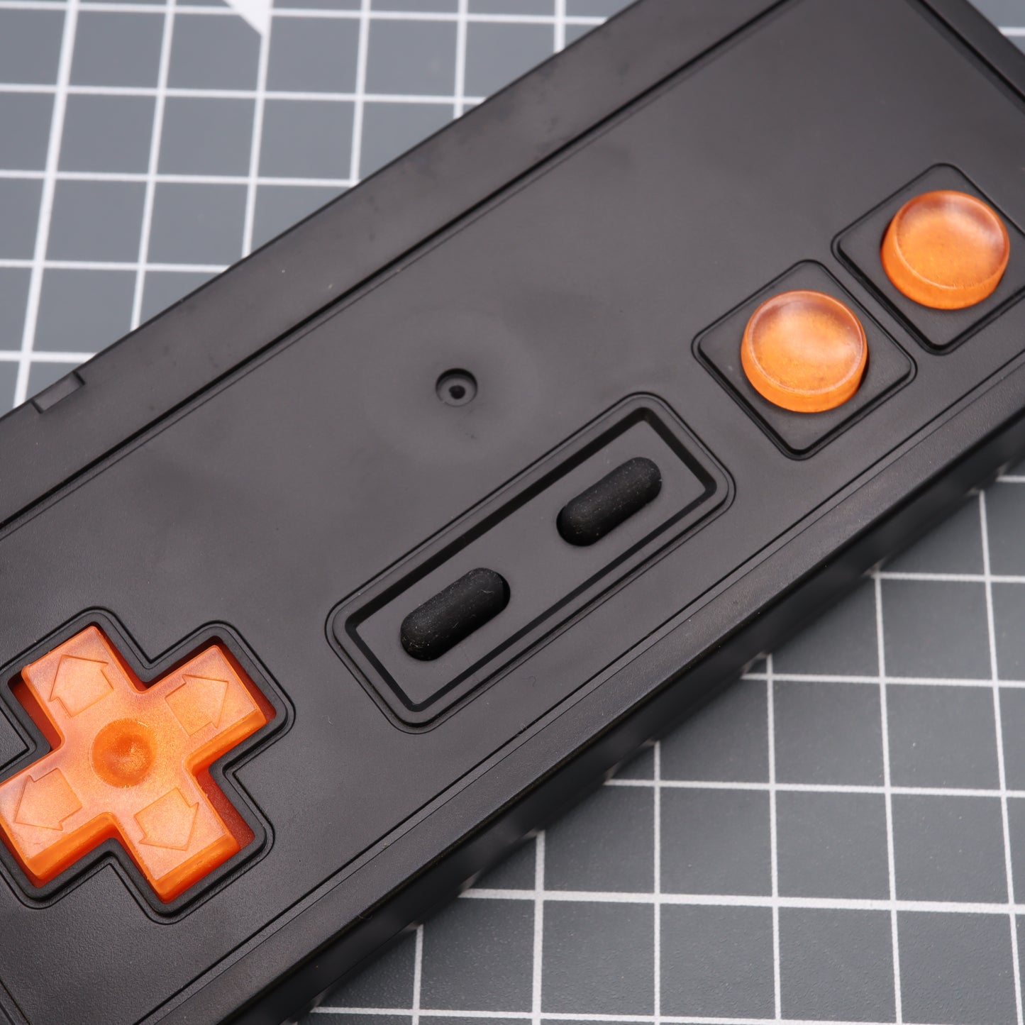 Nintendo NES - Custom Button - Orange Candy