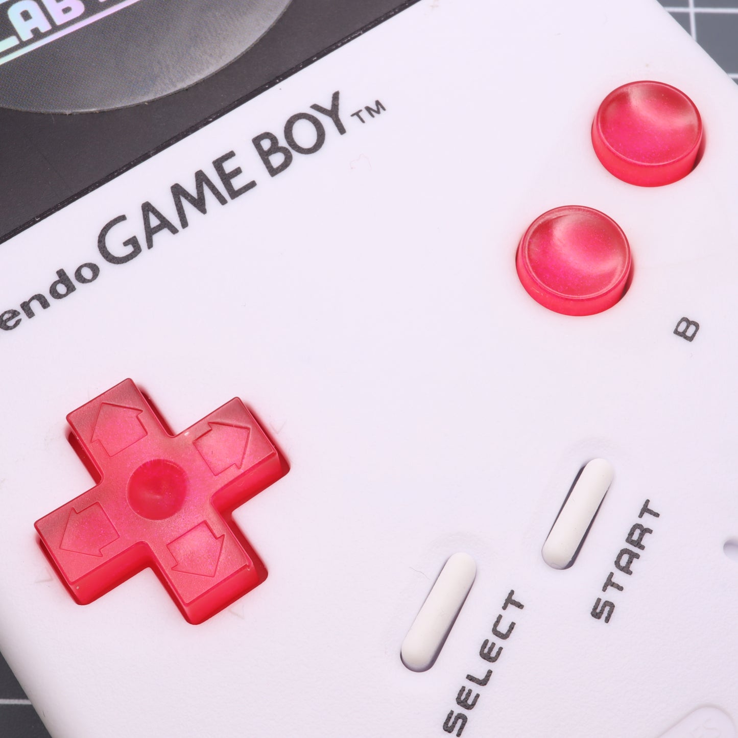Nintendo NES - Custom Button - Raspberry Candy