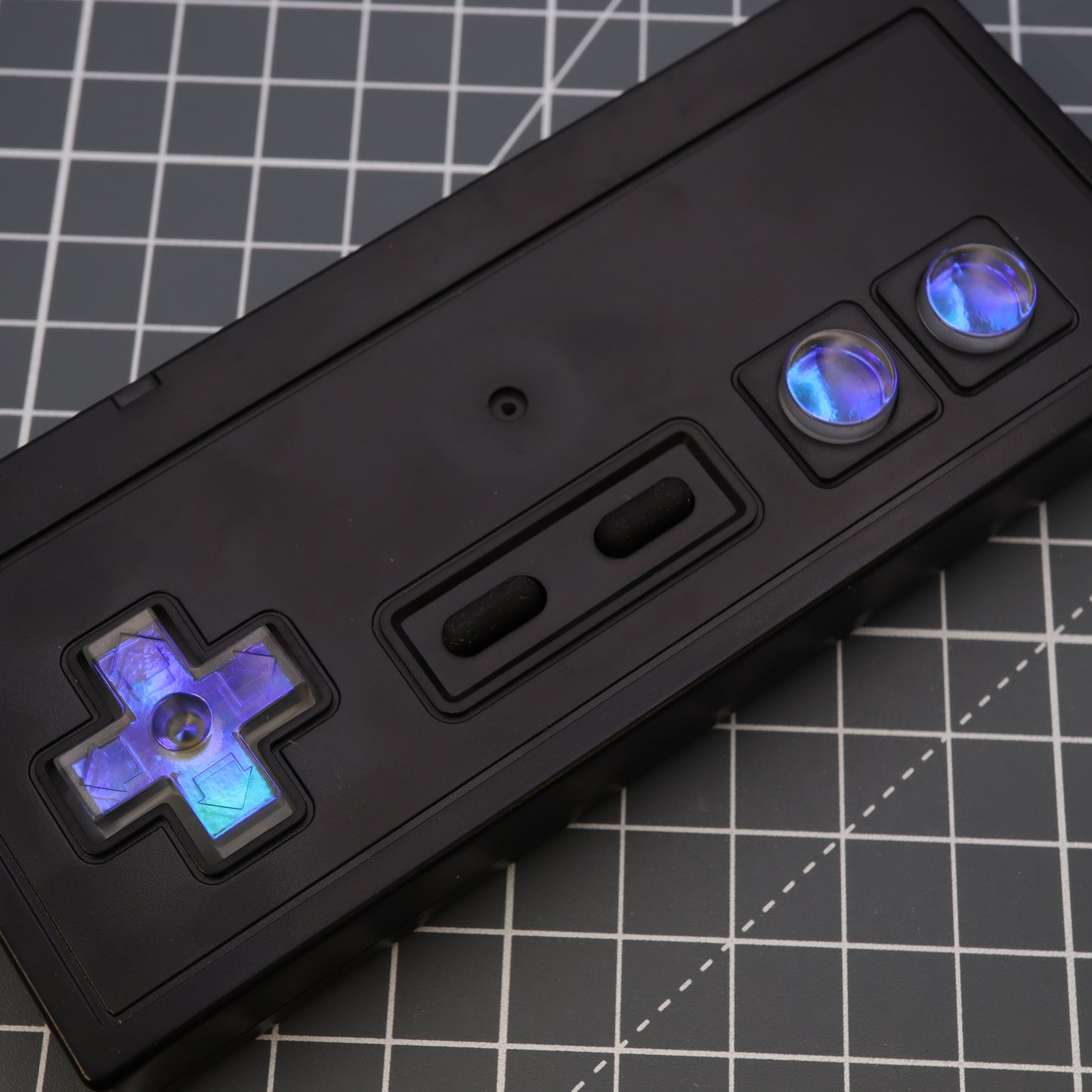 Nintendo NES - Custom Button - Midnight Opal