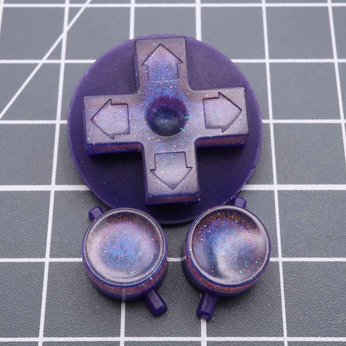 Cosmic Button Nintendo NES - Custom Button - Cosmic Purple – Labfifteenco