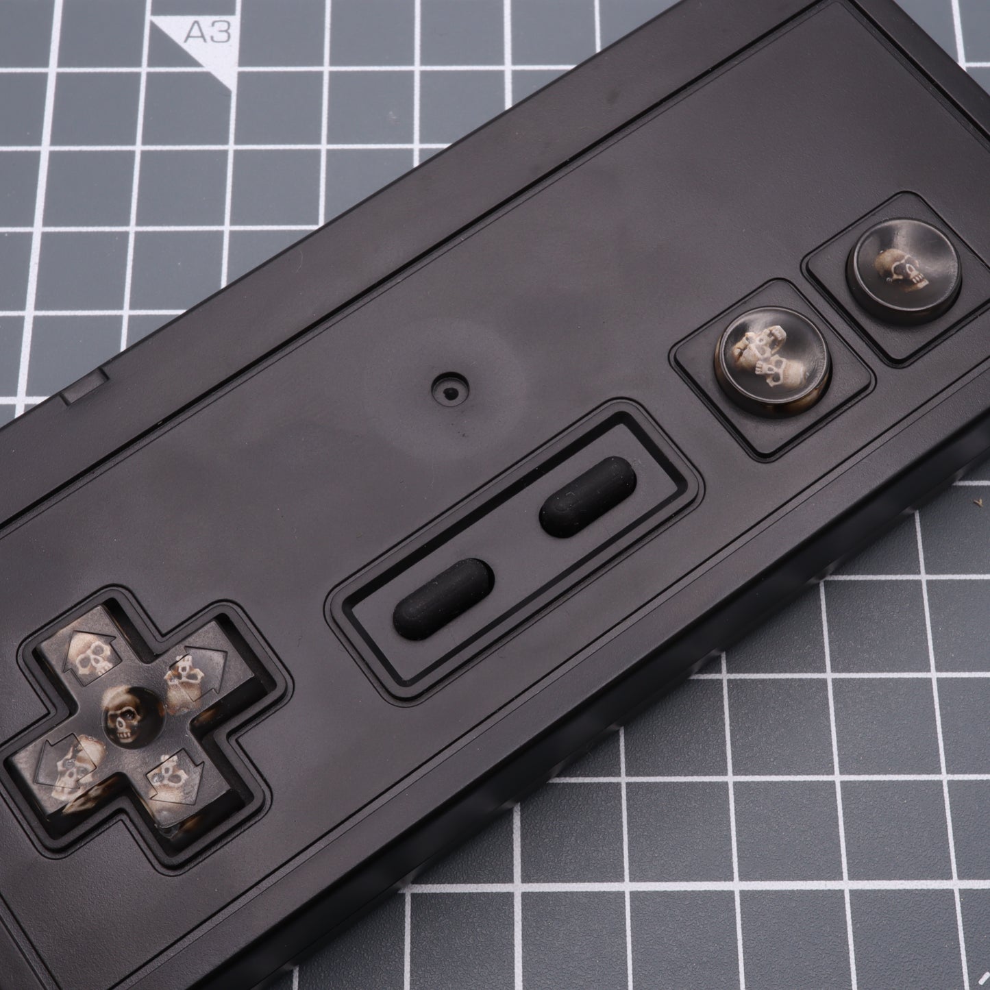Nintendo NES - Custom Button - Skulls